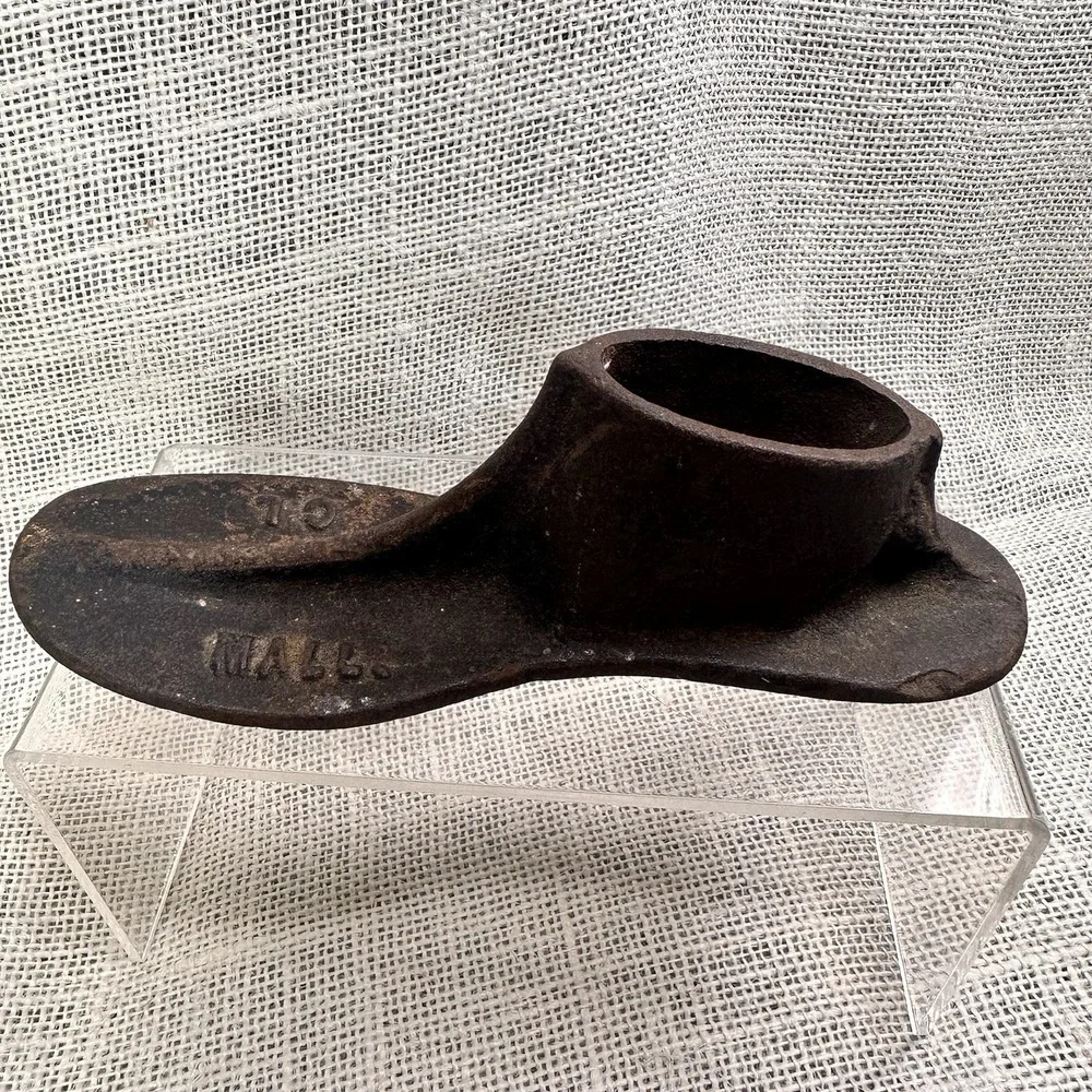 CL‎ Mall Cast Iron Child Shoe Form Cobbler Foot 6 3/4